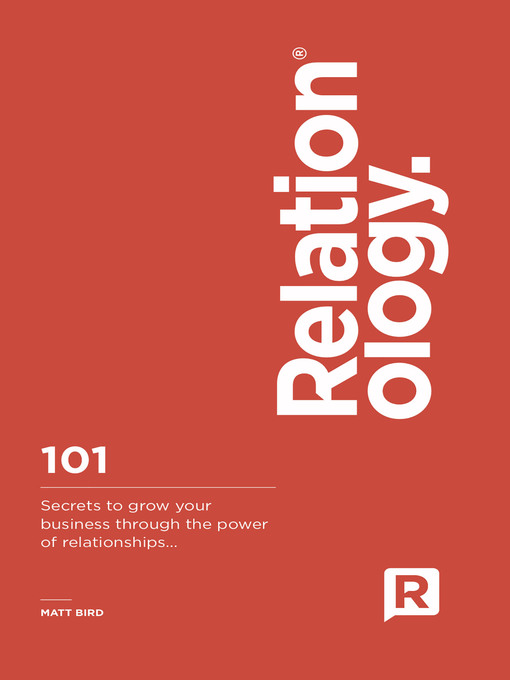 Title details for Relationology by Matt Bird - Available